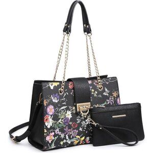 Leather Handbag Tote Hobo Bag for Women Shoulder Purse Top Handle Satchel Bag